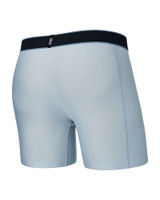 Saxx DropTemp Cooling Hydro Liner Liner Grey SXBB43 | Rear View | Mens Boxer Briefs | Topdrawers Underwear for Men Saxx DropTemp Cooling Hydro Liner Liner Grey SXBB43 | Rear View | Mens Boxer Briefs | Topdrawers Underwear for Men