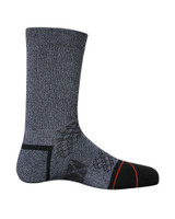 Saxx Foot Hold Midweight Crew Socks Black/White SXCR103 | Rear View | Mens Crew Socks | Topdrawers Apparel for Men Saxx Foot Hold Midweight Crew Socks Black/White SXCR103 | Rear View | Mens Crew Socks | Topdrawers Apparel for Men