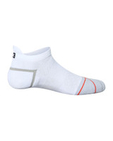 Saxx Foot Hold Midweight Low Show Socks White SXAN103 | Rear View | Mens Ankle Socks | Topdrawers Apparel for Men Saxx Foot Hold Midweight Low Show Socks White SXAN103 | Rear View | Mens Ankle Socks | Topdrawers Apparel for Men