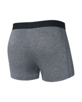 Saxx Vibe Xtra Trunk Dark Grey Heather SXVT28F | Rear View | Mens Boxer Briefs | Topdrawers Underwear for Men Saxx Vibe Xtra Trunk Dark Grey Heather SXVT28F | Rear View | Mens Boxer Briefs | Topdrawers Underwear for Men