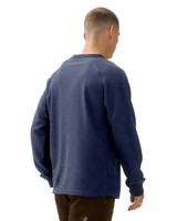 Kuwalla Tee Marled Thermal Navy KUL-0325-MRTH1612 | Rear View | Mens Casual Tops | Topdrawers Clothing for Men Kuwalla Tee Marled Thermal Navy KUL-0325-MRTH1612 | Rear View | Mens Casual Tops | Topdrawers Clothing for Men