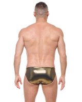Gregg Homme Light Catcher Swim Brief | Gold 220635 | Rear View | Mens Swim Briefs | Topdrawers Swimwear for Men Gregg Homme Light Catcher Swim Brief | Gold 220635 | Rear View | Mens Swim Briefs | Topdrawers Swimwear for Men