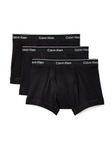 Calvin Klein 3-Pack Cotton Classic Trunk Black NB4002G-001 | Item View | Mens Boxer Briefs | Topdrawers Underwear for Men