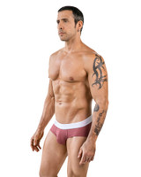 Clever Lecler Classic Brief | Grape 1863-19 | Side View | Mens Briefs | Topdrawers Underwear for Men