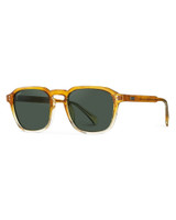 WMP Eyewear Francis Sunset Tortoise   Smoke Green 1073-ORGG15 | Side View | Mens Eyewear | Topdrawers Apparel for Men