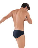 Clever Clever Latin Brief | Black 0873-11 | Rear View | Mens Briefs | Topdrawers Underwear for Men