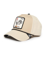Goorin Bros. Rooster 100 | Cream 101-1258-CRE | Side View | Mens Caps | Topdrawers Apparel for Men