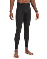 Fabletics The Base Layer Full-Length Tight | Black FLAP-MB0008 | Front View | Mens Tights | Topdrawers Clothing for Men