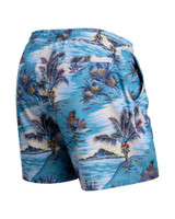 BN3TH Shoreline 2N1 Swim Short 5 Inch Vintage Tropics Sand M05020165 | Rear View | Mens Swim Shorts | Topdrawers Swimwear for Men