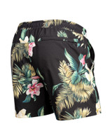 BN3TH Wave 2N1 Swim Short 5 Inch Magnolia Black M521025 | Rear View | Mens Swim Shorts | Topdrawers Swimwear for Men