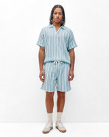 Kuwalla Tee Crochet Stripe Short KUL-0126-CST613 | Front View | Mens Shorts | Topdrawers Clothing for Men