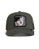 Goorin Bros. Lone Wolf Trucker Palm 101-2449-PAL01 | Front View | Mens Caps | Topdrawers Apparel for Men