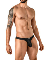 Clever Ulises Brief Black 26188 | Side View | Mens Briefs | Topdrawers Underwear for Men