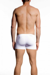 002 White - JM NATURA Pouch Boxer 90327 - Rear View - Topdrawers Underwear for Men