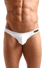 Cocksox Brief | Cloud 9 White CX01-C9WH - Mens Briefs - Front View - Topdrawers Underwear for Men
