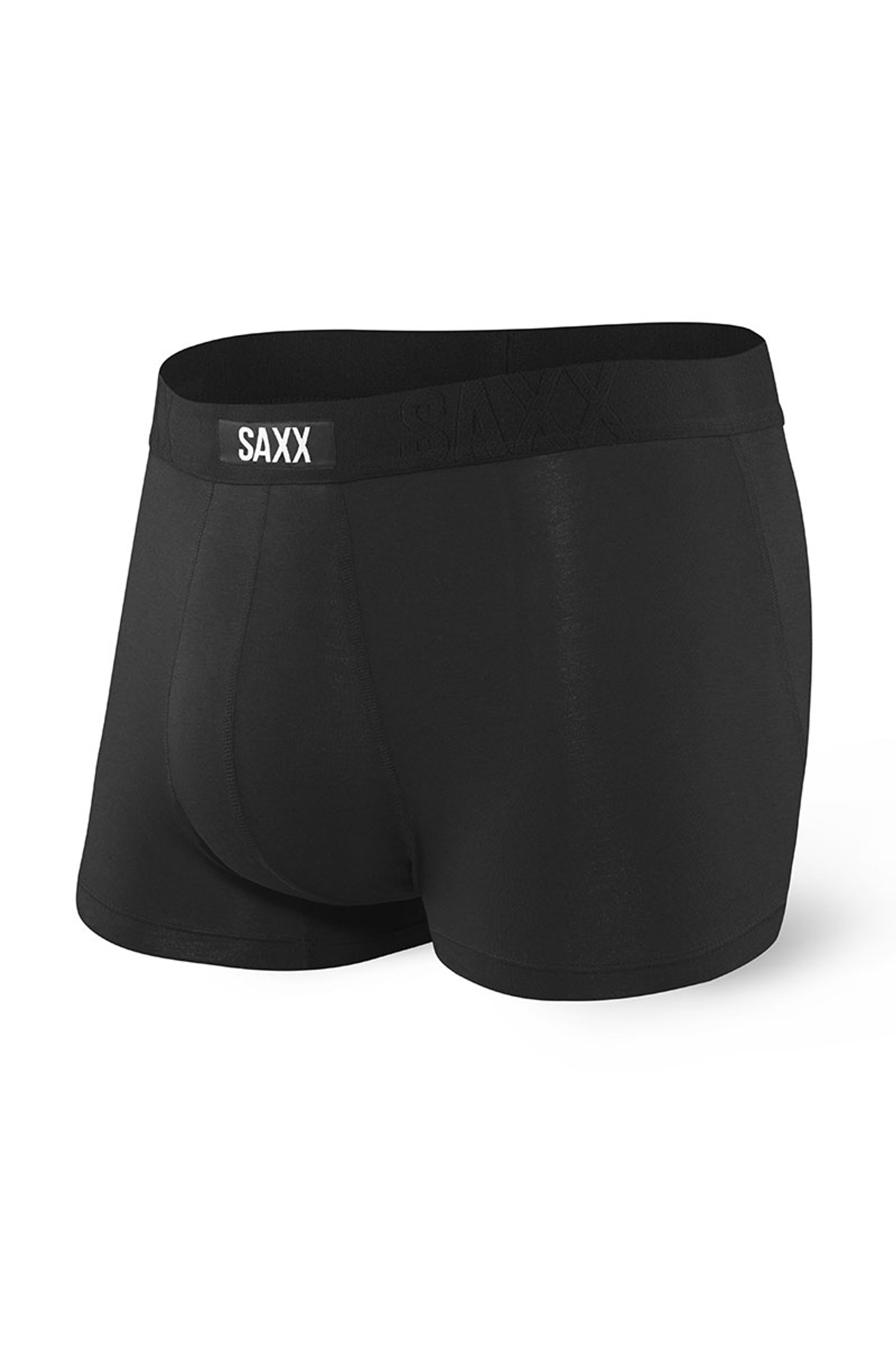 Saxx Ultra Trunk w/ Fly | Black/Black SXTR30F-BBB | Mens Boxer Briefs ...
