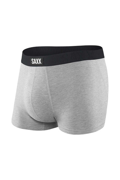 trunks With Built-In Ballpark Pouch Support mens|Black Pattern Band|Large SAXX Underwear Co Platinum Underwear Trunk Underwear
