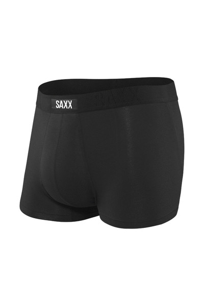 Saxx Undercover Trunk | Black SXTR19-BLK - Mens Boxer Briefs - Front View - Topdrawers Underwear for Men
