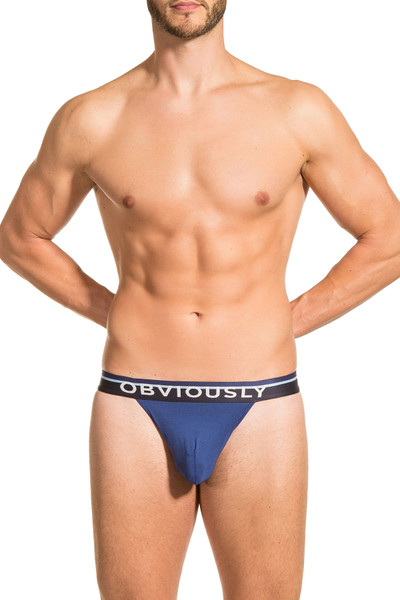 Obviously PrimeMan Thong A06 Lime Mens Underwear