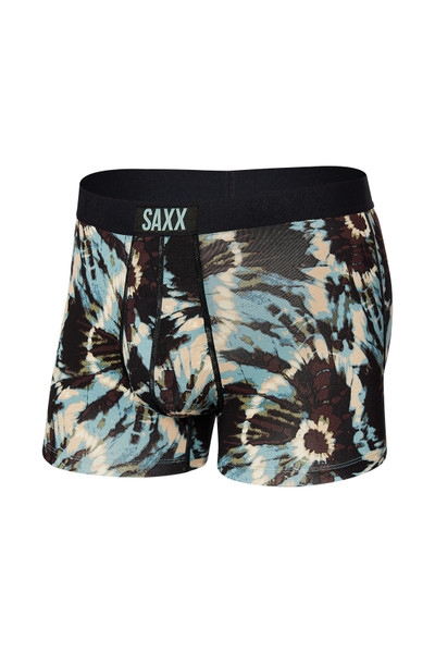 Saxx Vibe Trunk | Earthy Tie Dye Multi SXTM35-ETM - Mens Boxer Briefs - Front View - Topdrawers Underwear for Men

