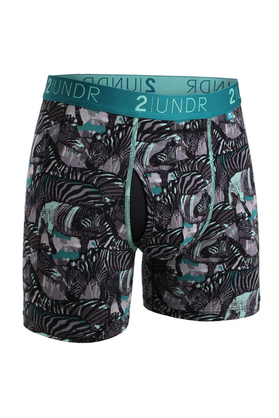 SAXX Ultra Super Soft Deep Ocean 5#double; Inseam Boxer Briefs