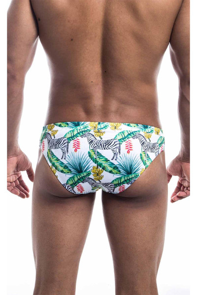 Oceanico Swim Bikini | Bananas | OC04-BNN  - Mens Swim Briefs - Rear View - Topdrawers Swimwear for Men
