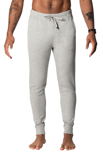 Saxx 3Six Five Pant | Ash Grey Heather | SXLP37-AGH  - Mens Track Pants - Front View - Topdrawers Clothing for Men
