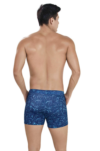 Clever Aura Swim Trunk | 1155-08  - Mens Swim Trunk Boxers - Rear View - Topdrawers Swimwear for Men
