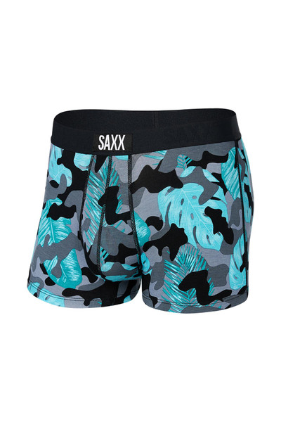 Saxx Vibe Trunk | Island Cam | SXTM35-KIC  - Mens Boxer Briefs - Front View - Topdrawers Underwear for Men

