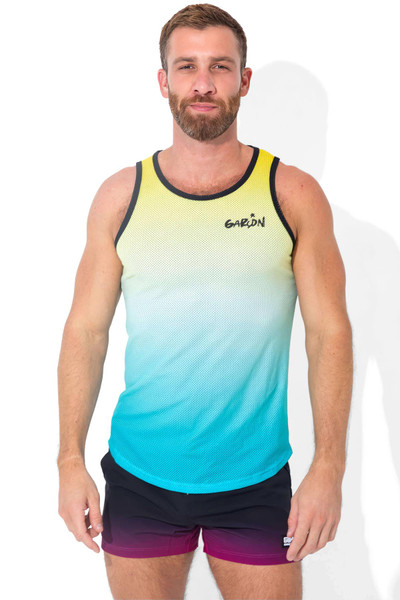 Garçon Cancun Tank Top | G23-TANK-CANCUN  - Mens Singlet Tank Tops - Front View - Topdrawers Clothing for Men
