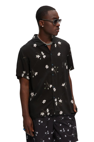 Kuwalla Tee Beach Shirt 2.0 | Ditsy Flower | KUL-SS0008B-DSTY  - Mens Short Sleeve Shirts - Side View - Topdrawers Clothing for Men
