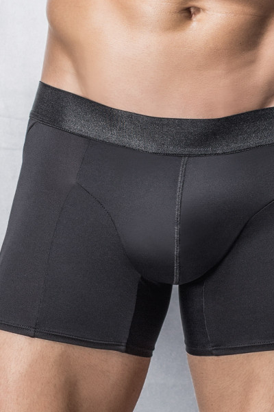 Leo Advanced Boxer Brief with Dual Lifter 033298 Black form Topdrawers Underwear - Close Large View Leo Advanced Boxer Brief with Dual Lifter 033298 Black form Topdrawers Underwear - Close Large View