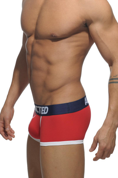 06 Red - Addicted Basic Boxer AD302P-1 - Front View - Topdrawers Underwear for Men 06 Red - Addicted Basic Boxer AD302P-1 - Front View - Topdrawers Underwear for Men