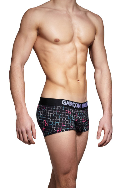 Garçon Model Comet Trunk GM17-COMET-TR - Side View - Topdrawers Underwear for Men Garçon Model Comet Trunk GM17-COMET-TR - Side View - Topdrawers Underwear for Men
