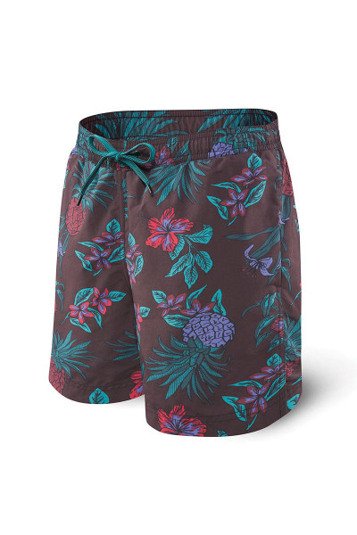 Download Saxx Cannonball 2N1 Swim Short 5-Inch | Blue Great Wave ...
