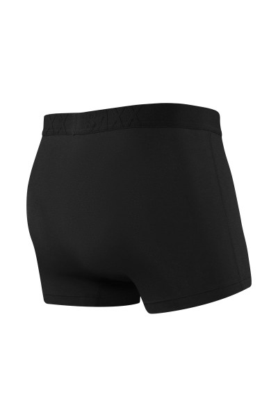 Saxx Vibe Trunk | Black SXTM35-BBK - Mens Boxer Briefs - Rear View - Topdrawers Underwear for Men
