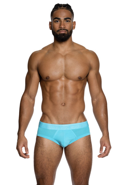 Garçon Model Baby Blue Bamboo Briefs GM22-BLUE-BRIEF - Mens Briefs - Front View - Topdrawers Underwear for Men
Garçon Model Baby Blue Bamboo Briefs GM22-BLUE-BRIEF - Mens Briefs - Front View - Topdrawers Underwear for Men