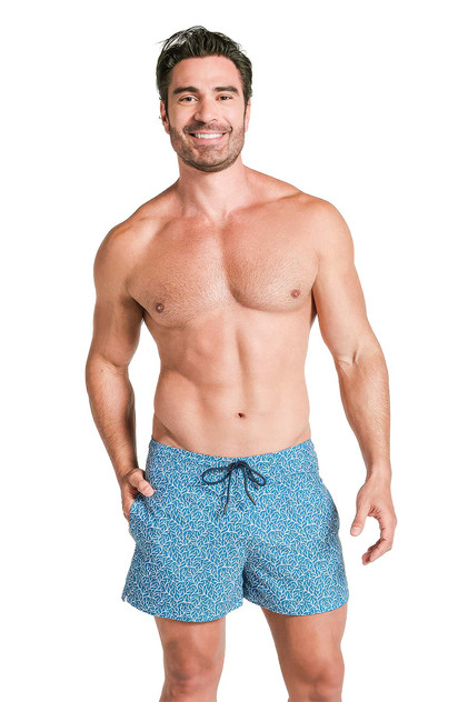 Leo 5 Inch Eco-Friendly Swim Trunk | Coral 505040 | Front View | Mens Swim Shorts | Topdrawers Swimwear for Men Leo 5 Inch Eco-Friendly Swim Trunk | Coral 505040 | Front View | Mens Swim Shorts | Topdrawers Swimwear for Men
