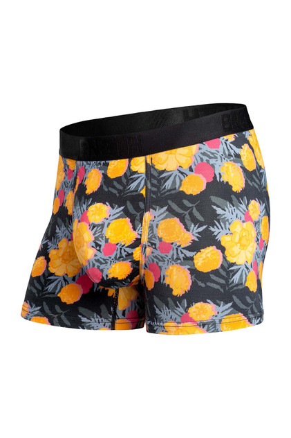 BN3TH Classic Icon Trunk | Marigold Black M211021 | Front View | Mens Boxer Briefs | Topdrawers Underwear for Men