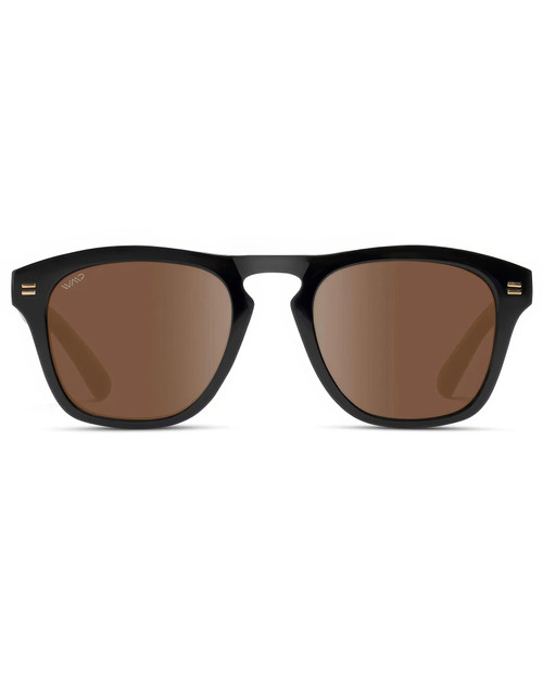 WMP Eyewear Dash Glossy Black Brown 1063-BLKBRW | Front View | Mens Sunglasses | Topdrawers Apparel for Men WMP Eyewear Dash Glossy Black Brown 1063-BLKBRW | Front View | Mens Sunglasses | Topdrawers Apparel for Men