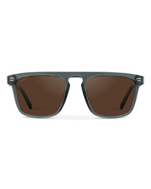 WMP Eyewear Sawyer Nautical Crystal Blue Brown 1078-BLUBRW | Front View | Mens Sunglasses | Topdrawers Apparel for Men WMP Eyewear Sawyer Nautical Crystal Blue Brown 1078-BLUBRW | Front View | Mens Sunglasses | Topdrawers Apparel for Men