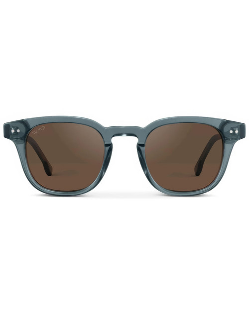 WMP Eyewear Clark Crystal Stone Blue Brown Gradient 1101-BLUBRW | Front View | Mens Sunglasses | Topdrawers Apparel for Men WMP Eyewear Clark Crystal Stone Blue Brown Gradient 1101-BLUBRW | Front View | Mens Sunglasses | Topdrawers Apparel for Men