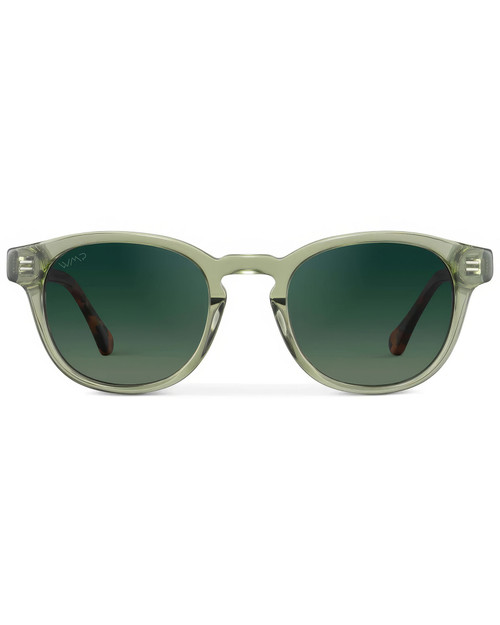 WMP Eyewear Felix Palm Green Smoke Green Gradient 1102-GRNGRN | Front View | Mens Sunglasses | Topdrawers Apparel for Men
