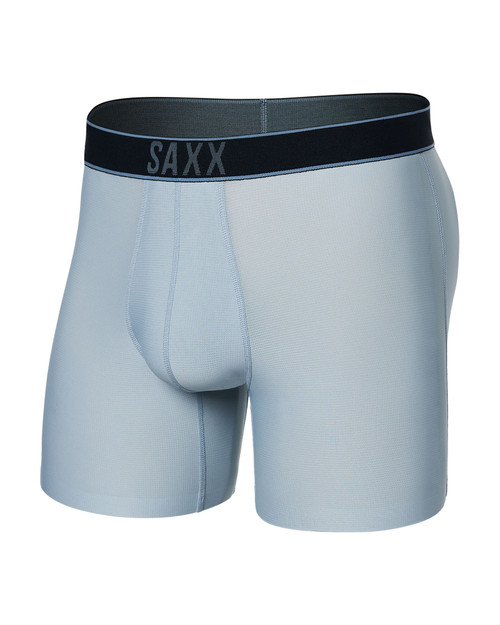Saxx DropTemp Cooling Hydro Liner Liner Grey SXBB43 | Front View | Mens Boxer Briefs | Topdrawers Underwear for Men Saxx DropTemp Cooling Hydro Liner Liner Grey SXBB43 | Front View | Mens Boxer Briefs | Topdrawers Underwear for Men
