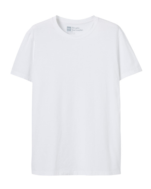 Saxx DropTemp Cooling Cotton Crew Neck Undershirt White SXSC44 | Front View | Mens T-Shirts | Topdrawers Clothing for Men Saxx DropTemp Cooling Cotton Crew Neck Undershirt White SXSC44 | Front View | Mens T-Shirts | Topdrawers Clothing for Men