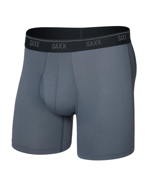 Saxx Quest Boxer Brief Fly Turbulence SXBB65F | Front View | Mens Boxer Briefs | Topdrawers Underwear for Men Saxx Quest Boxer Brief Fly Turbulence SXBB65F | Front View | Mens Boxer Briefs | Topdrawers Underwear for Men