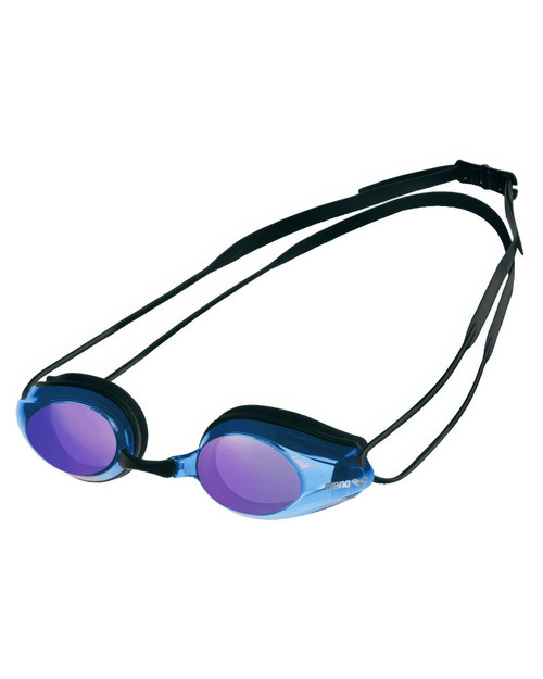 Arena Tracks Mirror Swim Goggles Black Blue Multi Black 92370 | Front View | Mens Accessories | Topdrawers Swimwear for Men Arena Tracks Mirror Swim Goggles Black Blue Multi Black 92370 | Front View | Mens Accessories | Topdrawers Swimwear for Men