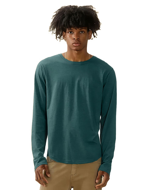 Kuwalla Tee Long Sleeve Eazy E Tee Sea Moss KUL-0325-LCT1012B | Front View | Mens Long Sleeve T-Shirts | Topdrawers Clothing for Men Kuwalla Tee Long Sleeve Eazy E Tee Sea Moss KUL-0325-LCT1012B | Front View | Mens Long Sleeve T-Shirts | Topdrawers Clothing for Men