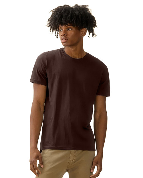 Kuwalla Tee Eazy Split Tee Coffee KUL-0325-ST1009 | Front View | Mens T-Shirts | Topdrawers Clothing for Men Kuwalla Tee Eazy Split Tee Coffee KUL-0325-ST1009 | Front View | Mens T-Shirts | Topdrawers Clothing for Men