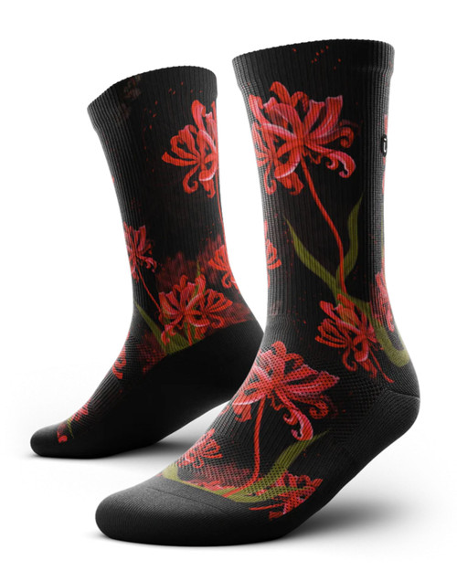 Outway Spider Lily Crew 27224 | Front View | Mens Crew Socks | Topdrawers Apparel for Men